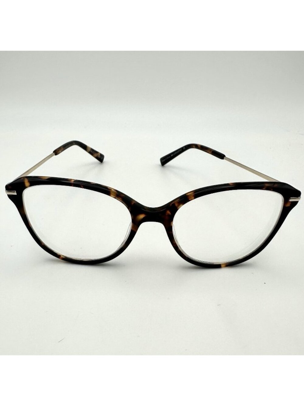 Turner Brown Tortoise Shell Cat-Eye Eyeglass Frames (52-17-140)